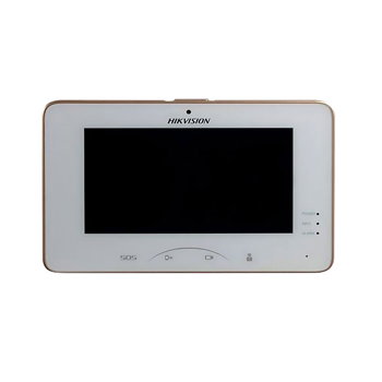 Monitor videointerfon color Hikvision, 7" TFT LCD, 1024x600, wireless, camera 0.3MP