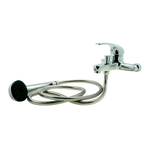 Baterie cada Ferro Elba Bel 11 + set de dus, cartus ceramic 40 mm, cromat