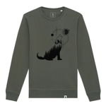 Bluza unisex the Wolf, bumbac organic, Empath