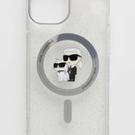 Karl Lagerfeld Husă pentru telefon iPhone 15 6.1 culoarea transparent, Karl Lagerfeld
