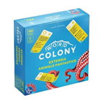 Joc societate Word Colony Animale Fantastice, 100 carti de joc, extensie 1 jucator, Editia RO