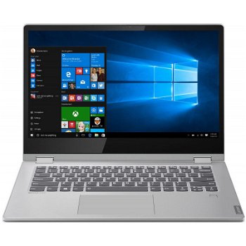 Laptop 2 in 1 Lenovo Ideapad C340-14API cu procesor AMD Ryzen 7 3700U pana la 4.0GHz, 14", Full HD, Touch, IPS, 8GB, 512GB SSD M.2, AMD Radeon™ Vega 10, Microsoft Windows 10, Platinum Grey