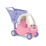 Masinuta roz cu cos de cumparaturi little tikes, Little Tikes