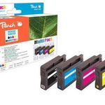 Cartus cerneala Peach PI300-708, Multipack (Negru/Cyan/Magenta/Galben) 