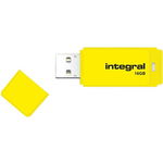 Memorie USB Integral Neon 16GB USB 2.0 Yellow