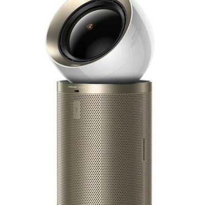 Purificator de aer Dreame AirPursue PM10 CVF24A, 36 m², Functii automate, Sterilizare cu plasma si UVC, TVOC, LCD, HEPA, Alb/Bronz