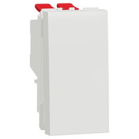 Intrerupator cap cruce 1M Schneider Noua Unica NU310518, alb, SCHNEIDER