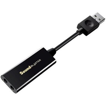 Placa de sunet Creative Sound Blaster Play 3, USB , Mini-Jack 3.5mm , Plug & Play , Negru, Creative