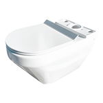 Cersanit Vas WC Compact BTW Crea Oval Clean On 010/020 + capac WC K114-023, Cersanit