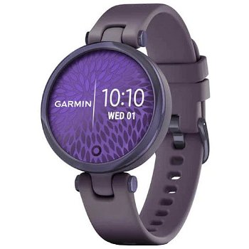 Lily Midnight Orchid/Deep Orchid Silicone, Garmin