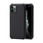 Husa de protectie Pitaka MagEZ Case Pro pentru Apple iPhone 11 Pro Max, Car Case Magnet, Neagra/Gri