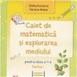 Caiet de matematica si explorarea mediului - pentru clasa a II-a, semestru I, DPH, 8-9 ani +, DPH