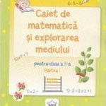 Caiet de matematica si explorarea mediului - pentru clasa a II-a, semestru I, DPH, 8-9 ani +, DPH