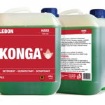 Detergent dezinfectant si detartrant Konga Hard 5L -Aviz biocid, Konga