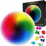 Puzzle de 1000 de piese HUADADA, carton, multicolor, 67,5 x 67,5 cm