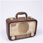 Decoratiune metalica radio cutie, FARA BRAND