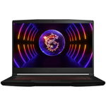 Laptop MSI Gaming Thin GF63 12VF, 15.6" FHD (1920x1080), 144Hz, IPS- Level, Alder Lake i5-12450H Processor 12M Cache, up to 4.4 GHz, video dedicat NVIDIA GeForce RTX 4060 Laptop GPU 8GB GDDR6, RAM DDR4 8GB*2 1600(3200)MHz, SSD 1TB NVMe PCIe SSD Gen4x4 w/o DRAM, no ODD, No Card reader, 2x 2W Speaker