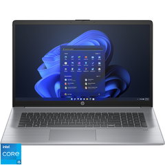 Laptop HP 17.3'' 470 G10 FHD IPS Procesor Intel Core i5-1335U 16GB DDR4 512GB SSD Intel Iris Xe Win 11 Pro Silver 817B6EA