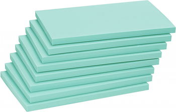 Set de 8 blocuri pentru sculptat Sourcing Map, albastru deschis, 150 x 100 x 8 mm