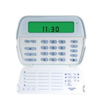 Tastatura LCD icon cu modul wireless DSC RFK5501, 64 zone, 8 partitii, 32 zone radio, DSC