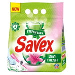 Savex Detergent Automat Powerzyme 2 in 1 Fresh pentru haine/rufe, 20 spalari, 2 Kg