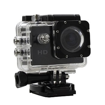 Camera Sport S5000 Ecran 2 inch Subacvatica FullHD 1080P 12MPx Black EXSports