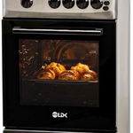 Aragaz LDK 5060 GRAI IX RMV, 4 Arzatoare, Siguranta, Grill, Rotisor, Aprindere, Iluminare, Capac sticla, inox