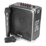 Boxa portabila, 40W, 6.5", Bluetooth, USB, SD, microfon UHF inclus, Fenton ST040