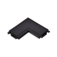 Conector in L Klausen Track Light KL182018, 90 de grade, pentru sina magnetica, 48 V DC, IP20, negru