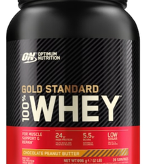 Proteine din zer, pudra proteica Optimum Nutrition, ON 100% Whey Gold Standard, ciocolata cu alune, 908g