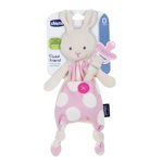 Suport suzeta Chicco 3 in 1, Pocket Friend, roz, Chicco