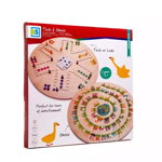 Joc 3 in 1 - Goose, Tock si Ludo (Nu te supara, frate!), BS Toys, BS Toys