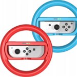 JYS 2x Volan + Mâner 2 în 1 pentru Nintendo Switch OLED și Nintendo Switch, JYS