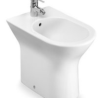 Bideu Roca Nexo A357640000, alb, montaj pe pardoseala, 36 x 55.6 x 39 cm