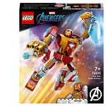 LEGO® Super Heroes - Armura de robot a lui Iron Man 76203, 131 piese