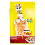 Friskies Cat cu Carne de Vita, 10kg, Purina