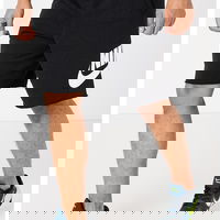 Nike Pantaloni scurți sport DX0502 Negru Regular Fit