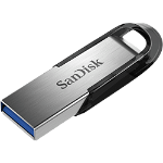 Memorie USB SanDisk Ultra Flair, 64 GB, USB 3.0, 150 MB/s, Gri