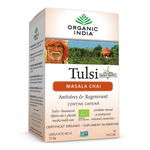 ORGANIC INDIA Ceai Tulsi Masala Chai Relaxant & Regenerant BIO, 18 plicuri, ORGANIC INDIA