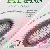 Ecoegg Ou pentru uscătorul de rufe flori de primăvară 1×2 buc, ouă și 4 bețe parfumate, Ecoegg