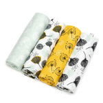 T-Tomi Cloth Diapers Dandelions scutece textile 76x76 cm 4 buc, T-Tomi
