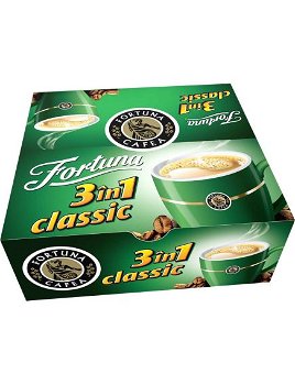 Cafea Fortuna 3 in 1 Classic 15.2g (6cutii/bax) Engross, Cafea Fortuna