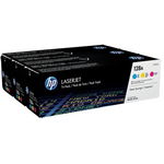 TRIPACK CMY CF371AM NR.128A CE321A/CE322A/CE323A ORIGINAL LASERJET CM1415FN, HP