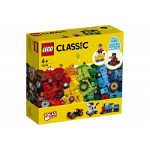LEGO Classic. Caramizi si roti 11014, 653 piese, Lego