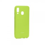 Husa Spate Roar Colorful Jelly Samsung Galaxy A40 ,verde Lime