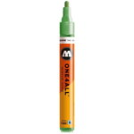 Marker acrilic Molotow ONE4ALL™ 227HS, 4 mm, metallic light green, Molotow