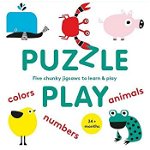 Puzzle Play: Five Chunky Jigsaws to Learn & Play - Jana Glatt