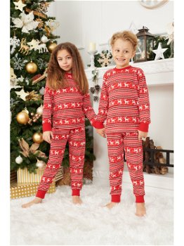 Pijamale de Craciun copii model Comet 3 ani (93-98 cm), Haine de vis