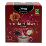 Ceai ECO-BIO Aronia, hibiscus si mar - 24g - Yogi Tea, Yogi Tea