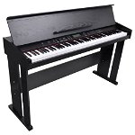 vidaXL Електрическо/Дигитално пиано с 88 клавиша и поставка, vidaXL